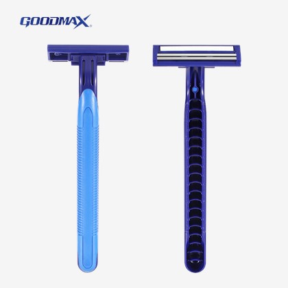 Δίδυμο ξυράφι ξυρίσματος ανδρών λεπίδων